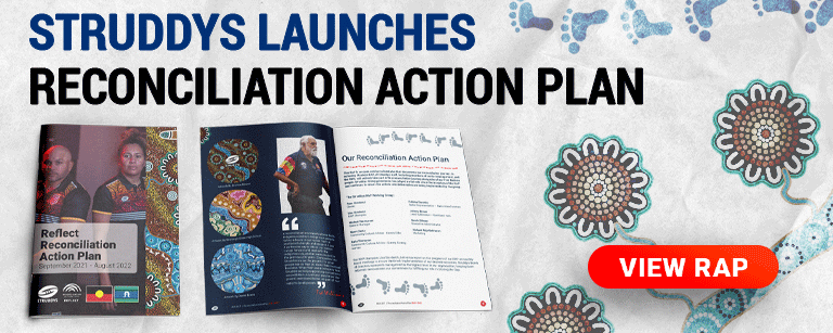 Struddys launches Reconciliation Action Plan